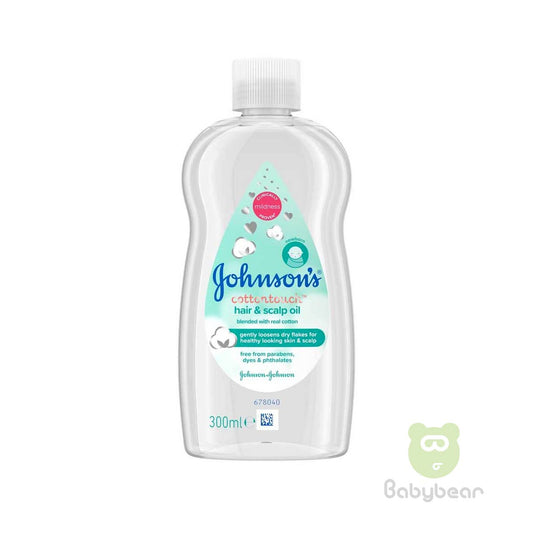 Johnsons Cotton touch Hair & Scalp Baby Oil 300ml