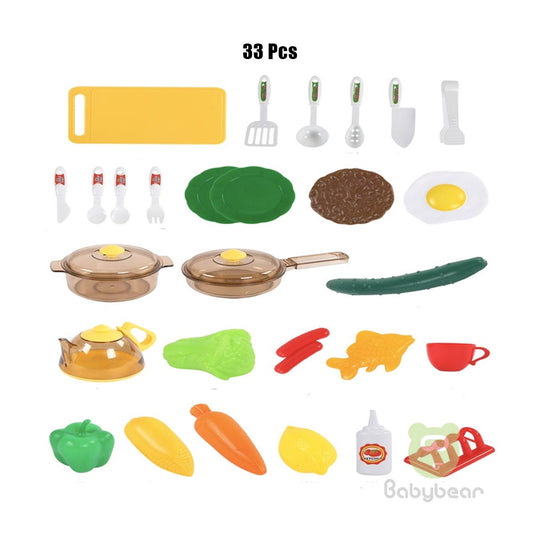 Play Kitchen Set for Little Chefs