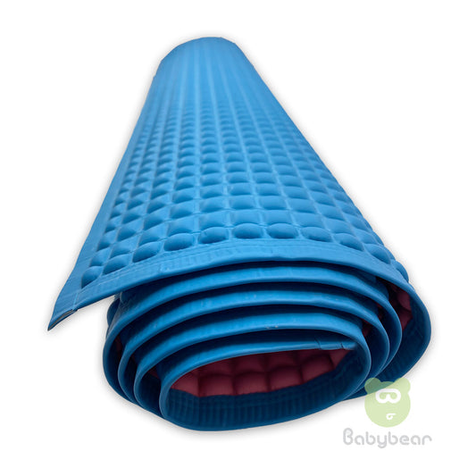 Bubble Rubber Mackintosh - Blue Water Proof Rubber Sheet