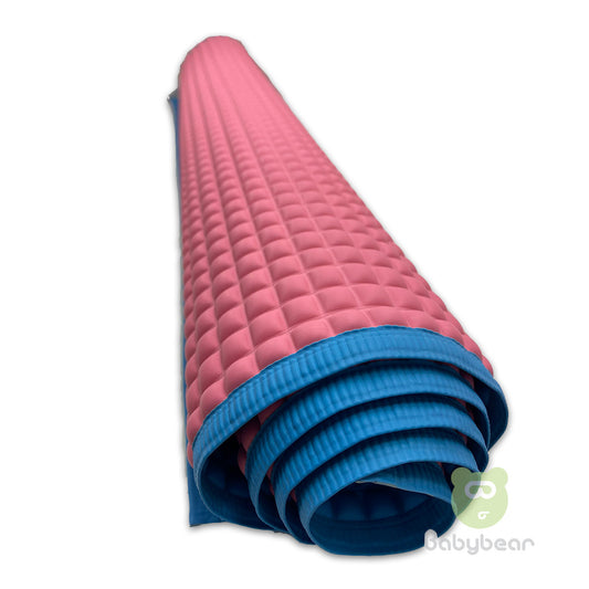 Bubble Rubber Mackintosh - Pink waterproof Rubber Sheet