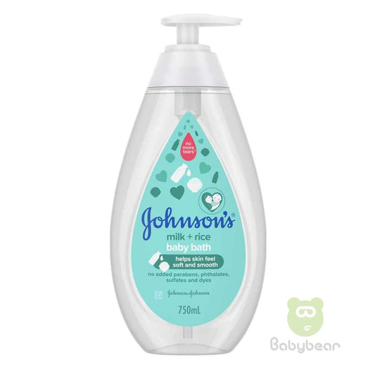 Johnsons Milk + Rice Baby Bath 750ml