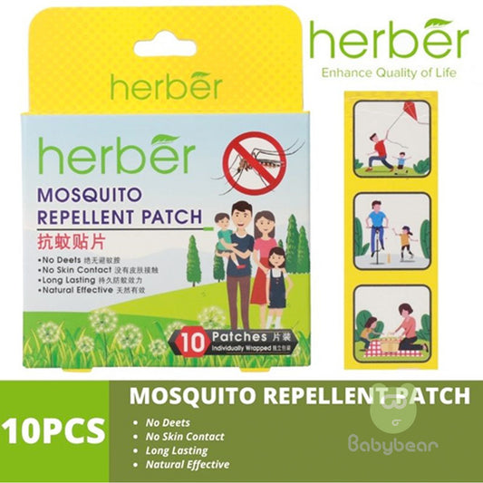 Herber Mosquito Repellent Patch