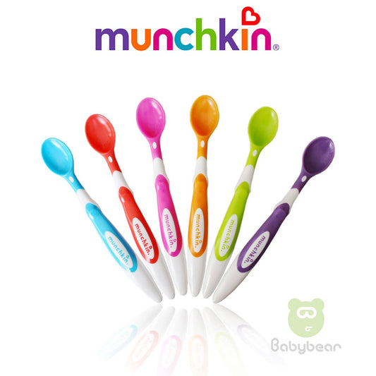 Munchkin Soft Tip 6 Baby Spoons