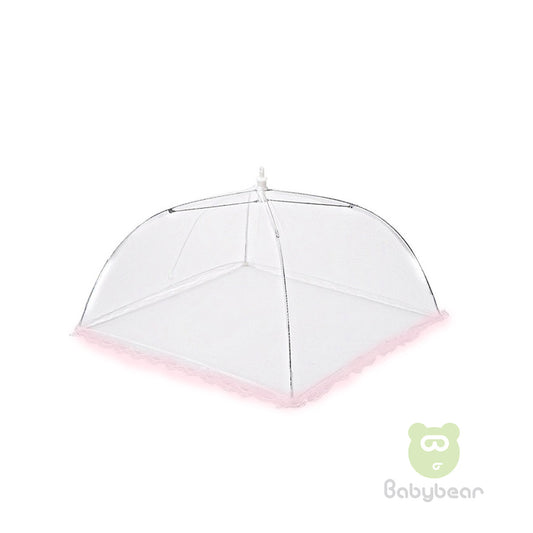 Baby Umbrella Net - White Pink