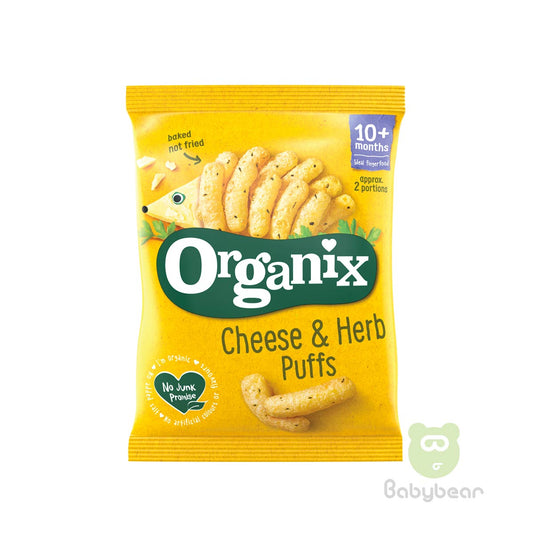 Organix Cheese & Herb Puffs