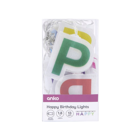 Happy Birthday String Lights