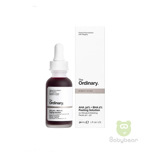 The Ordinary -10 minute Exfoliating Facial PH ~3.6 peeling solution