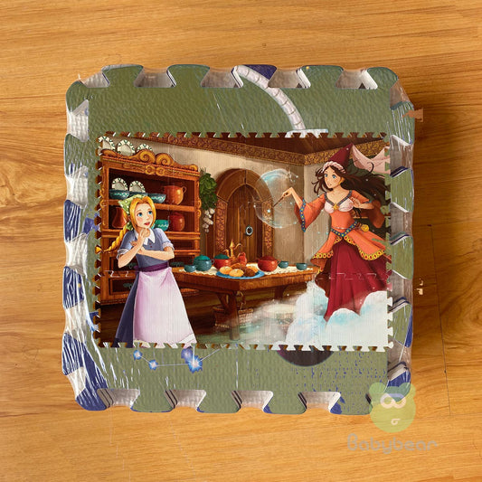 Puzzle Mat 1x1ft Play Mat Princess