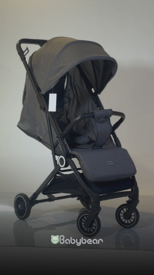 Burbay Travel Stroller Gray
