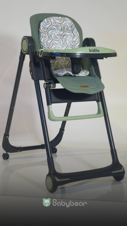 Kidilo Feeding Chair Green
