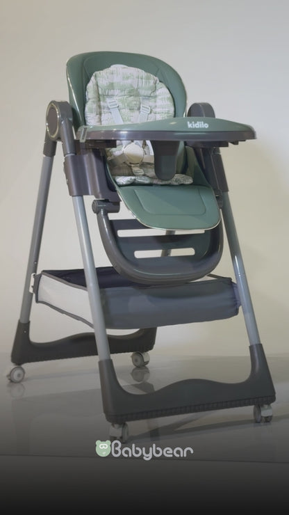 Kidilo Feeding Chair Green