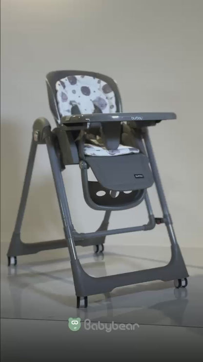 Burbay Swing Feeding Chair Gray