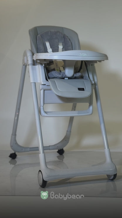Burbay Feeding Chair Light Gray