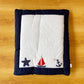 Red Sail Boat Baby Hand Quilt