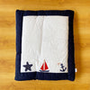 Red Sail Boat Baby Hand Quilt