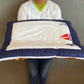 Red Sail Boat Baby Hand Quilt