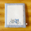 Blue Owl Baby Hand Quilt