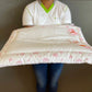 Pink Snail Baby Hand Quilt