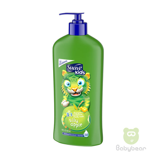 Suave Kids Watermelon Silly Apple 3 in 1 532ml