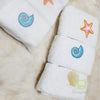 Sea Shell Towel 3 Pack (12x12 Inches)