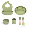 Silicone Feeding Set Plate Spoon - Babybear Feeding
