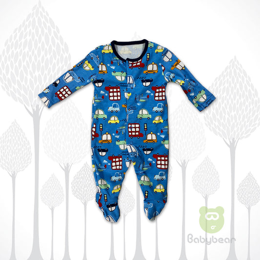 Baby Sleep Suit - Cars