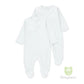 Baby Sleep Suit - White