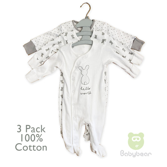 Babybear Sleep Suits 3 in 1Pack