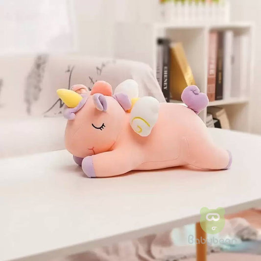 Ausi Sleepy Unicorn Soft toy - Pink