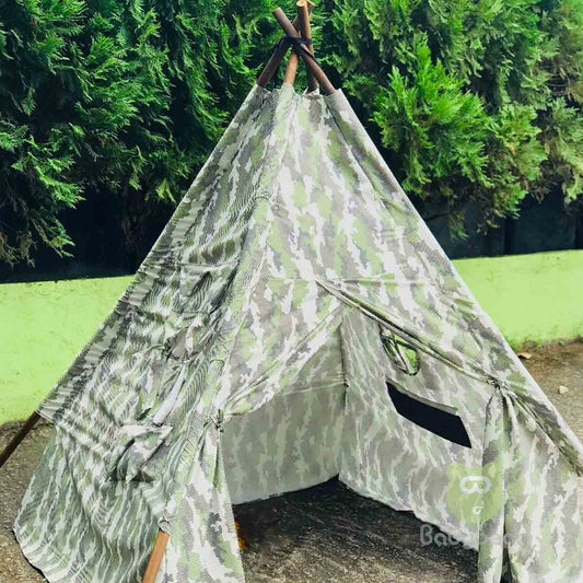 BabyBeat TeePee Tent - Army Camo