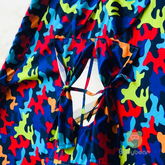 Babybear TeePee Tent Multti Colour Camo