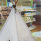 Babybear TeePee Tent White