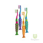 Suction Tooth Brush 4 pk - Star Design