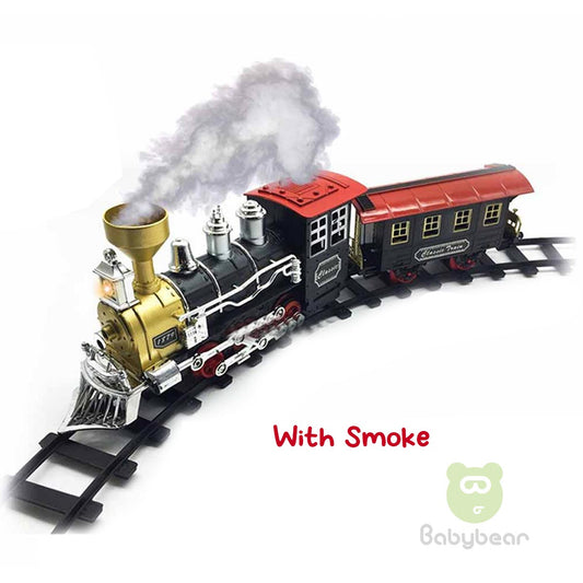 Vintage Classic Train set with Smoke in Sri Lanka - Train Set 