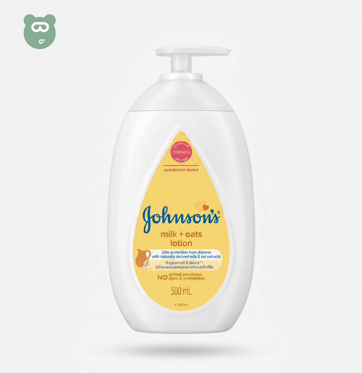 Johnsons Milk & Oats Lotion 500ml