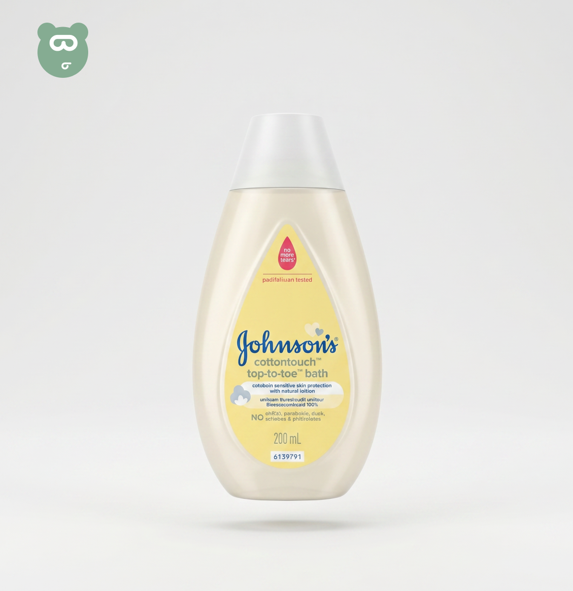 Johnsons Cotton Touch Top To Toe Bath 200ml