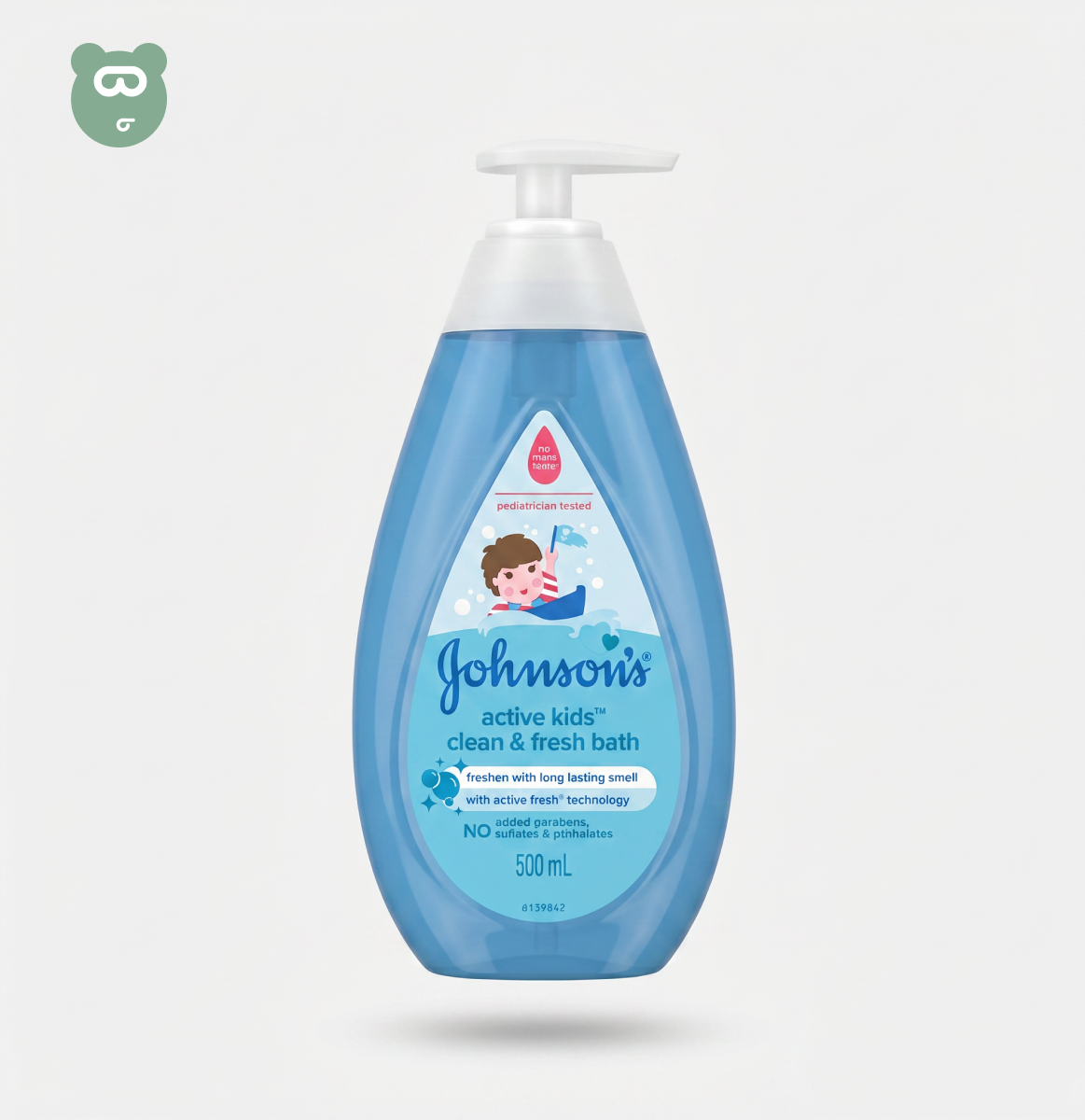 Johnsons Active Kids Clean & Fresh Bath 500ml