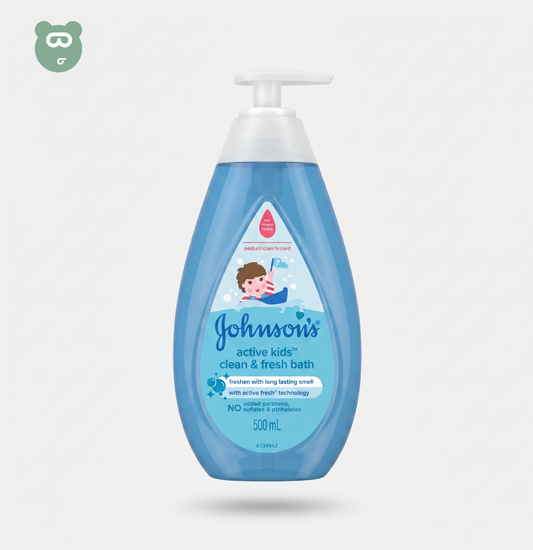 Johnsons Active Kids Clean & Fresh Bath 500ml