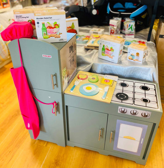 Wooden Kitchen Set 2019