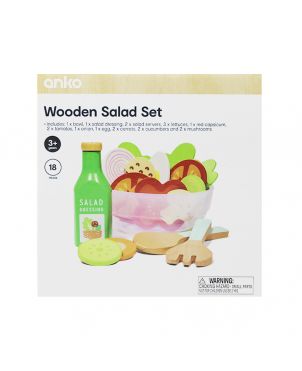 Wooden Salad Set