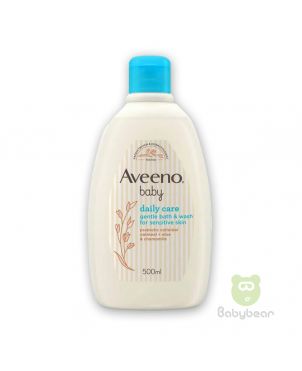 Aveeno Daily Care Gentle Bath & Wash for Sensitive Skin 500ML