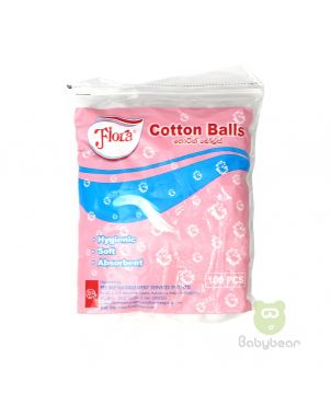 Flora Cotton Balls