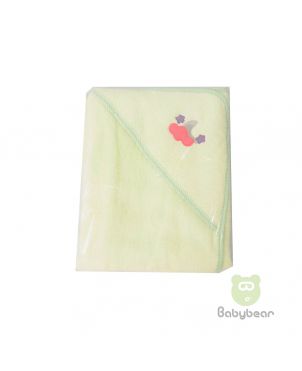 Babybear Baby Hooded Towel Full Green