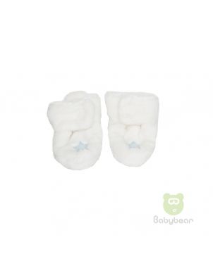 Baby Booties White Strap