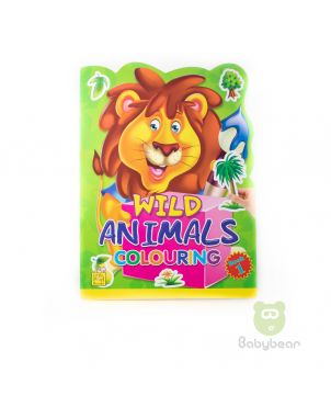 Wild Animals Colouring Book 1