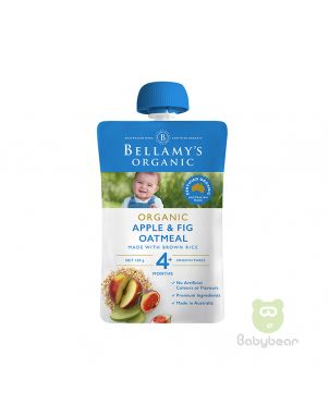 Bellamys Organic - Apple & Fig Oatmeal - Baby Food
