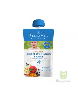 Bellamys Organic - Blueberry, Mango & Apple - Baby Food