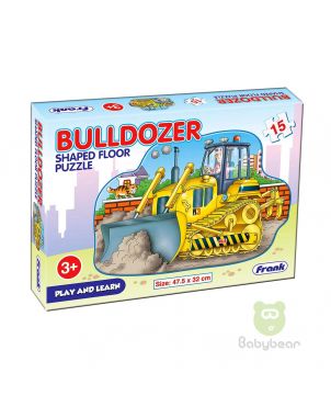 Bulldozer Floor Puzzle - Early Learner 3+