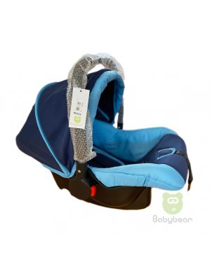 Double Blue Car Seat Carrier And Rocker
