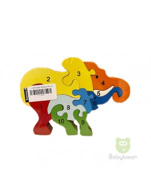 Wooden Elephant Toy Souvenir - Wooden Elephant Toy Puzzle